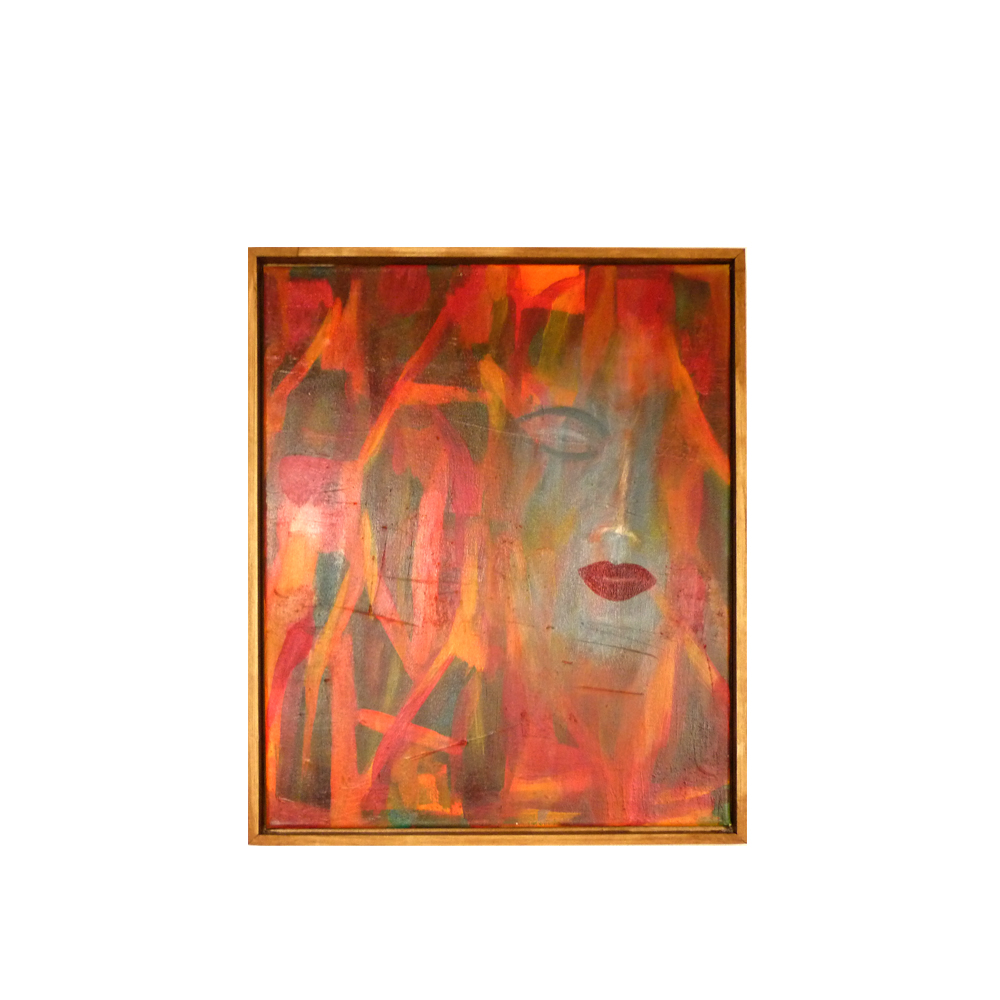 Abstrakte Kunst – Bildnis - Kopf